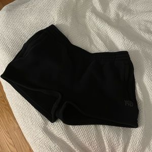 Alexander Wang terry shorts black